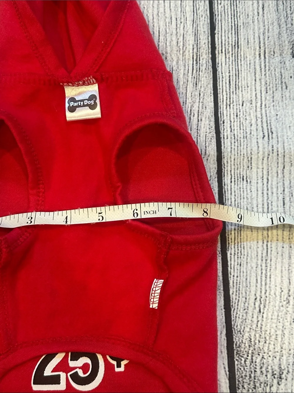 Party Dog Sz Small Red 'KISSES 25¢' Dog Hoodie - Playful Pullover for Pets